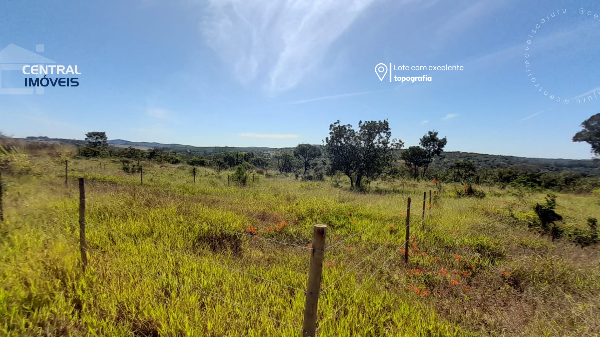Lote com excelente topografia